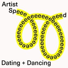 Schriftzug Artist-Speed-Dating