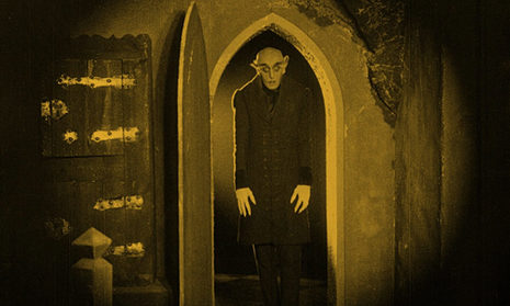 Filmszene - Nosferatu in der Tür