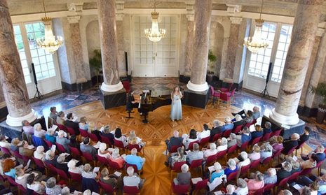 Blick in Rotunde beim Konzert