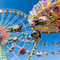 Das Frühlingsfest - Riesenrad und Kettenkarussell.