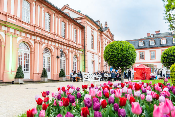 Schloss Biebrich von außen