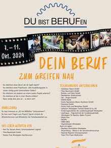 Plakat DU bis BERUFen: Film läuft durch das Plakat
