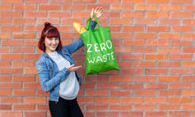 Frau mit Tasche - Zero Waste