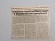 Zeitungsartikel Wiesbadener Kurier 1960-er Jahre