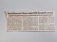 Zeitungsartikel Wiesbadener Kurier 1970-er Jahre