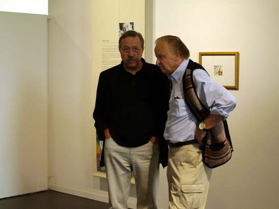 Vernissage Volker Kriegel am 14. Juni 2013 im Kunsthaus.