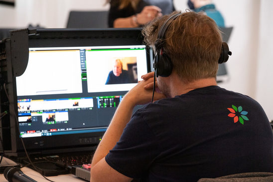 Die Veranstaltung lief als Livestream aus der Wiesbadener IHK.