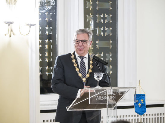 Neubürgerempfang/Oberbürgermeister Gert-Uwe Mende