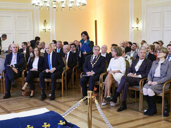 Verleihung des Ehrenbürgerrechts an das Ehepaar Sonja und Reinhard Ernst