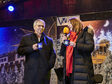 Eröffnung Sternschnuppenmarkt 2024/Gert-Uwe Mende mit Christiane Hinninger