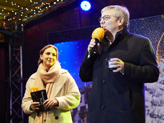 Eröffnung Sternschnuppenmarkt 2024/Oberbürgermeister Gert-Uwe Mende