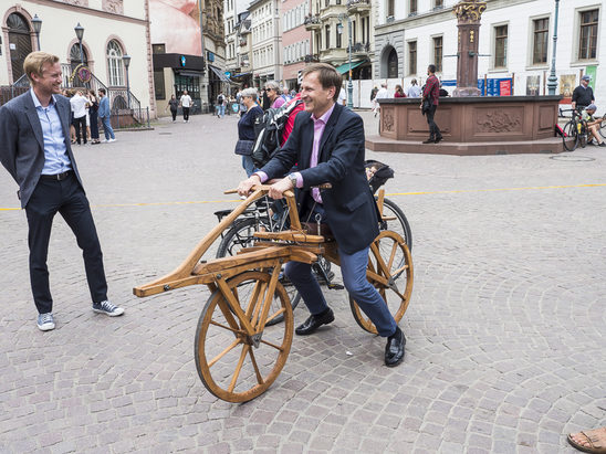 Wiesbaden Bike Experience Days/Wirtschaftsdezernent Dr.Oliver Franz