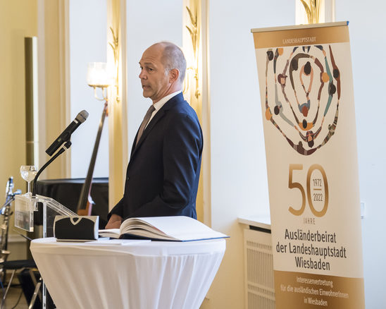 50 Jahre Ausländerbeirat Wiesbaden/Dr.Gerhard Obermayr