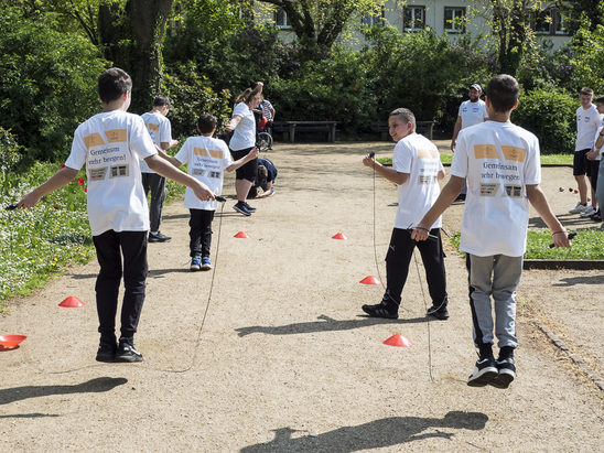 Einweihung der "SportBox" in Kastel