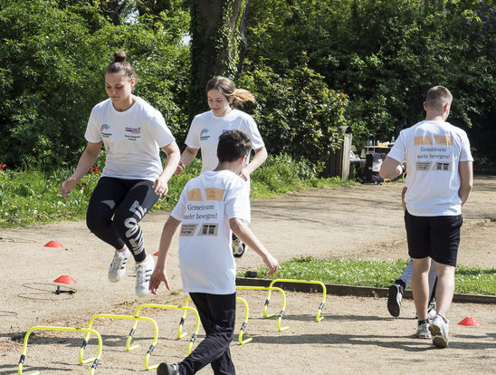 Einweihung der "SportBox" in Kastel