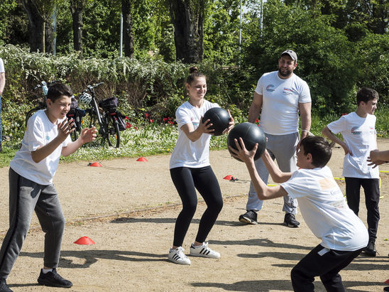 Einweihung der "SportBox" in Kastel