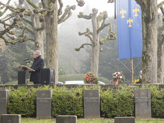 Volkstrauertag 2022/Oberbürgermeister Gert-Uwe Mende