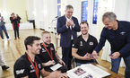 Empfang Paralympics-Sieger im Rathaus