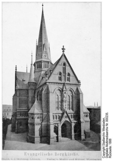 Bergkirche, 1888