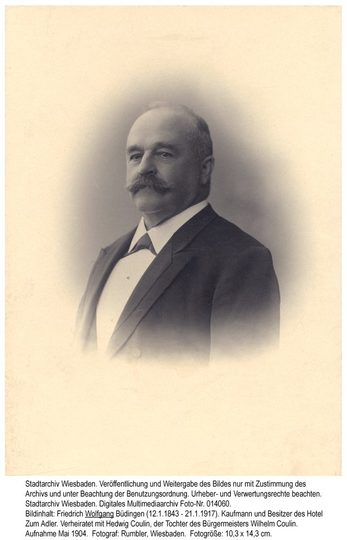 Friedrich Wolfgang Büdingen, 1904