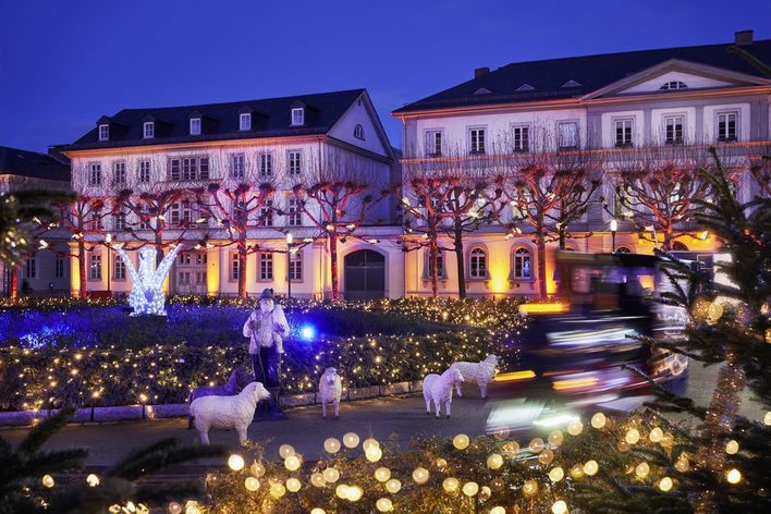 Illumination at the Luisenplatz