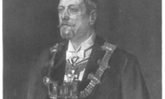 Gemälde Carl von Ibell mit Orden und Amtskette