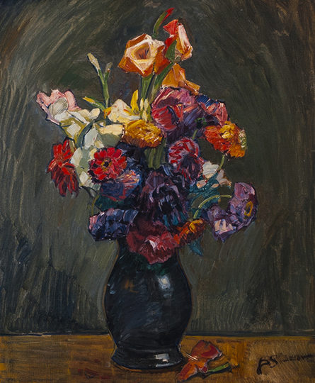 Sommer, A.: Blumen in Vase