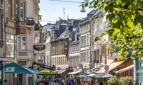 Blick in die Innenstadt