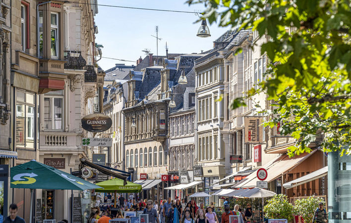 Blick in die Innenstadt